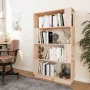 Solid pine wood shelf/space divider 80x25x132 cm by vidaXL, Bookcases and shelves - Ref: Foro24-814059, Price: 82,04 €, Disco...