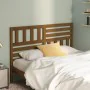 Honey brown solid pine wood bed headboard 141x4x100 cm by vidaXL, Headboards and footboards - Ref: Foro24-814142, Price: 66,0...