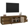 Honigbrauner TV-Schrank aus massivem Kiefernholz, 176 x 37 x 47,5 cm von vidaXL, TV-Möbel - Ref: Foro24-814322, Preis: 232,24...