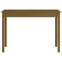 Honey brown solid pine wood console table 110x40x75 cm by vidaXL, Side tables - Ref: Foro24-814242, Price: 73,39 €, Discount: %