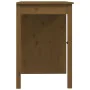 Solid pine wood desk in honey brown color, 100x50x75 cm by vidaXL, Desks - Ref: Foro24-814632, Price: 126,51 €, Discount: %