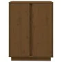 Aparador de madera maciza de pino marrón miel 60x35x80 cm de vidaXL, Aparadores - Ref: Foro24-814492, Precio: 67,92 €, Descue...