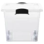 Aufbewahrungsboxen mit Deckel 2 Einheiten transparent 40 L von vidaXL, Aufbewahrungskörbe - Ref: Foro24-151909, Preis: 44,61 ...