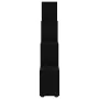 Black plywood ladder-shaped shelf 142 cm by vidaXL, Bookcases and shelves - Ref: Foro24-342597, Price: 137,34 €, Discount: %