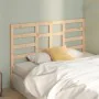 Solid pine wood bed headboard 156x4x104 cm by vidaXL, Headboards and footboards - Ref: Foro24-818145, Price: 46,88 €, Discoun...