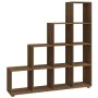 Brown oak plywood ladder-shaped shelf by vidaXL, Bookcases and shelves - Ref: Foro24-342602, Price: 140,65 €, Discount: %