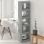 Sonoma gray shelving/space divider 40x30x166 cm by vidaXL, Bookcases and shelves - Ref: Foro24-813594, Price: 60,16 €, Discou...