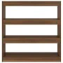 Shelving / room divider brown oak 100x30x103 cm by vidaXL, Bookcases and shelves - Ref: Foro24-813634, Price: 80,56 €, Discou...