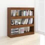 Shelving / room divider brown oak 100x30x103 cm by vidaXL, Bookcases and shelves - Ref: Foro24-813634, Price: 80,56 €, Discou...