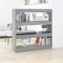 Regal/Raumteiler in Sonoma-Grau, 100 x 30 x 103 cm von vidaXL, Bücherregale und Regale - Ref: Foro24-813633, Preis: 55,31 €, ...