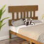 Honey brown solid pine wood bed headboard 138.5x3x81cm by vidaXL, Headboards and footboards - Ref: Foro24-819118, Price: 44,3...