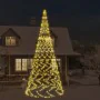 Christmas tree on flagpole 3000 warm white LEDs 800 cm by vidaXL, Christmas lights - Ref: Foro24-343546, Price: 273,64 €, Dis...