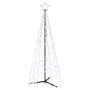 Conical Christmas tree 200 cold white LEDs 70x180 cm by vidaXL, Christmas trees - Ref: Foro24-343502, Price: 72,81 €, Discoun...