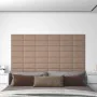 Wall panels 12 pcs cappuccino PE leather 30x15 cm 0.54 m² by vidaXL, Wall covering - Ref: Foro24-343775, Price: 31,70 €, Disc...