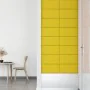 Wall panels 12 units light yellow fabric 60x30 cm 2.16 m² by vidaXL, Wall covering - Ref: Foro24-343853, Price: 37,63 €, Disc...