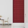 Wall panels 12 pcs red fabric 30x15 cm 0.54 m² by vidaXL, Wall covering - Ref: Foro24-343764, Price: 19,08 €, Discount: %