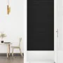 Wall panels 12 pcs black fabric 90x15 cm 1.62 m² by vidaXL, Wall covering - Ref: Foro24-344101, Price: 35,78 €, Discount: %