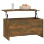 Smoked oak plywood coffee table 102x55.5x52.5 cm by vidaXL, Coffee table - Ref: Foro24-819266, Price: 61,54 €, Discount: %