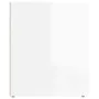 Nightstands 2 units glossy white 50x39x47 cm by vidaXL, Lockers and storage cabinets - Ref: Foro24-816693, Price: 46,49 €, Di...