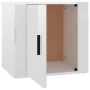 Nightstands 2 units glossy white 50x39x47 cm by vidaXL, Lockers and storage cabinets - Ref: Foro24-816693, Price: 46,49 €, Di...