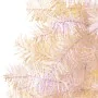 Artificial Christmas tree iridescent tips white PVC 120 cm by vidaXL, Christmas trees - Ref: Foro24-344633, Price: 19,97 €, D...