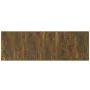 Smoked oak plywood wall headboard 240x1.5x80 cm by vidaXL, Headboards and footboards - Ref: Foro24-816979, Price: 67,20 €, Di...