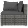 5-piece garden sofa set with gray synthetic rattan cushions by vidaXL, Garden sets - Ref: Foro24-3101437, Price: 395,40 €, Di...