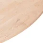 Round oak wood table top untreated surface Ø70x1.5cm by vidaXL, Table tops - Ref: Foro24-342897, Price: 51,13 €, Discount: %