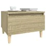 Side tables 2 units oak wood Sonoma 50x46x35 cm by vidaXL, Side tables - Ref: Foro24-819507, Price: 52,84 €, Discount: %