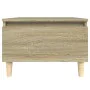 Side tables 2 units oak wood Sonoma 50x46x35 cm by vidaXL, Side tables - Ref: Foro24-819507, Price: 52,84 €, Discount: %