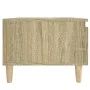 Side tables 2 units oak wood Sonoma 50x46x35 cm by vidaXL, Side tables - Ref: Foro24-819507, Price: 52,84 €, Discount: %