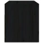 Wall bedside tables 2 pcs black 50x36x40 cm by vidaXL, Lockers and storage cabinets - Ref: Foro24-820985, Price: 88,16 €, Dis...