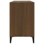 Brown oak plywood shoe cabinet 102x36x60 cm by vidaXL, Shoe racks and shoe organizers - Ref: Foro24-819755, Price: 75,10 €, D...