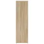 Aparador madera contrachapada color roble Sonoma 80x30x106 cm de vidaXL, Aparadores - Ref: Foro24-819495, Precio: 64,98 €, De...