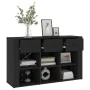 Sperrholz Anrichte schwarz 100x30x59,5 cm von vidaXL, Sideboards - Ref: Foro24-821005, Preis: 111,25 €, Rabatt: %