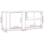 TV-Schrank aus geräuchertem Eichensperrholz, 80 x 31,5 x 36 cm von vidaXL, TV-Möbel - Ref: Foro24-819446, Preis: 41,58 €, Rab...