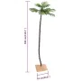 Palmera artificial con 192 LED blanco cálido 300 cm de vidaXL, Arboles de navidad - Ref: Foro24-345140, Precio: 91,22 €, Desc...