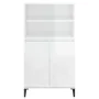 High glossy white plywood sideboard 60x36x110 cm by vidaXL, Sideboards - Ref: Foro24-821230, Price: 107,58 €, Discount: %