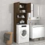 Oak brown washing machine cabinet 64x25.5x190 cm by vidaXL, Accessories for washing machines and dryers - Ref: Foro24-815071,...