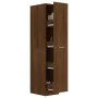 Brown oak plywood apothecary cabinet 30x42.5x150 cm by vidaXL, Lockers and storage cabinets - Ref: Foro24-815203, Price: 104,...