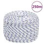 White polypropylene boat rope 6 mm 250 m by vidaXL, Ropes and metal cords - Ref: Foro24-152287, Price: 37,52 €, Discount: %