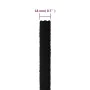 Black polyester work rope 18 mm 100 m by vidaXL, Ropes and metal cords - Ref: Foro24-152839, Price: 123,20 €, Discount: %