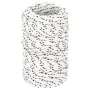 White polyester braided boat rope 2 mm x 25 m by vidaXL, Ropes and metal cords - Ref: Foro24-152741, Price: 8,26 €, Discount: %