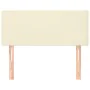 Cream synthetic leather headboard 100x5x78/88 cm by vidaXL, Headboards and footboards - Ref: Foro24-345774, Price: 41,95 €, D...