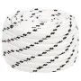 White polyester braided boat rope 16 mmx25 m by vidaXL, Ropes and metal cords - Ref: Foro24-152783, Price: 35,78 €, Discount: %