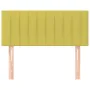 Green fabric headboard 100x5x78/88 cm by vidaXL, Headboards and footboards - Ref: Foro24-346235, Price: 38,49 €, Discount: %