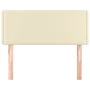 Cream synthetic leather headboard 90x5x78/88 cm by vidaXL, Headboards and footboards - Ref: Foro24-345894, Price: 47,71 €, Di...