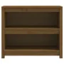 Solid honey brown pine wood shelf 80x35x68 cm by vidaXL, Bookcases and shelves - Ref: Foro24-821677, Price: 64,34 €, Discount: %