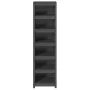 Solid gray pine wood shelf 50x35x183 cm by vidaXL, Bookcases and shelves - Ref: Foro24-821721, Price: 177,94 €, Discount: %