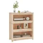 Solid pine wood shelf 80x35x68 cm by vidaXL, Bookcases and shelves - Ref: Foro24-821679, Price: 89,25 €, Discount: %